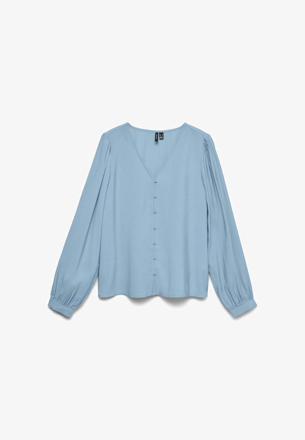 Vero Moda TOP VMLOUISA TOP - Blouse - cashmere blue