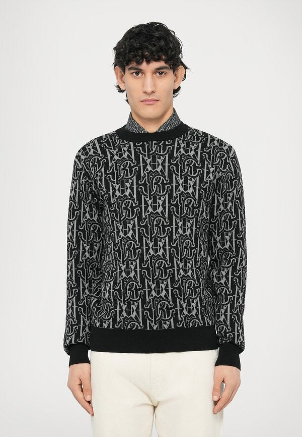 Cavalli Uomo MONOGRAM SWEATER