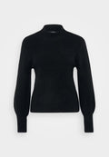 Vero Moda Petite VMPIPPA HIGHNECK - Jumper - black
