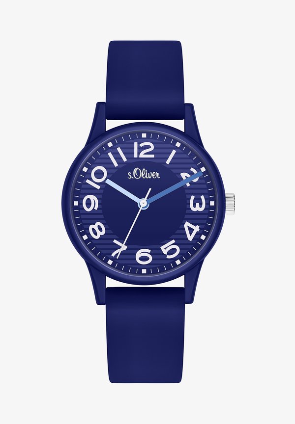 s.Oliver URBAN COLOR - Watch - blau