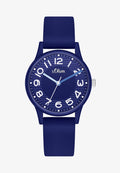 s.Oliver URBAN COLOR - Watch - blau