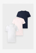 Calvin Klein Underwear 3 PACK - Undershirt - horizon pink/