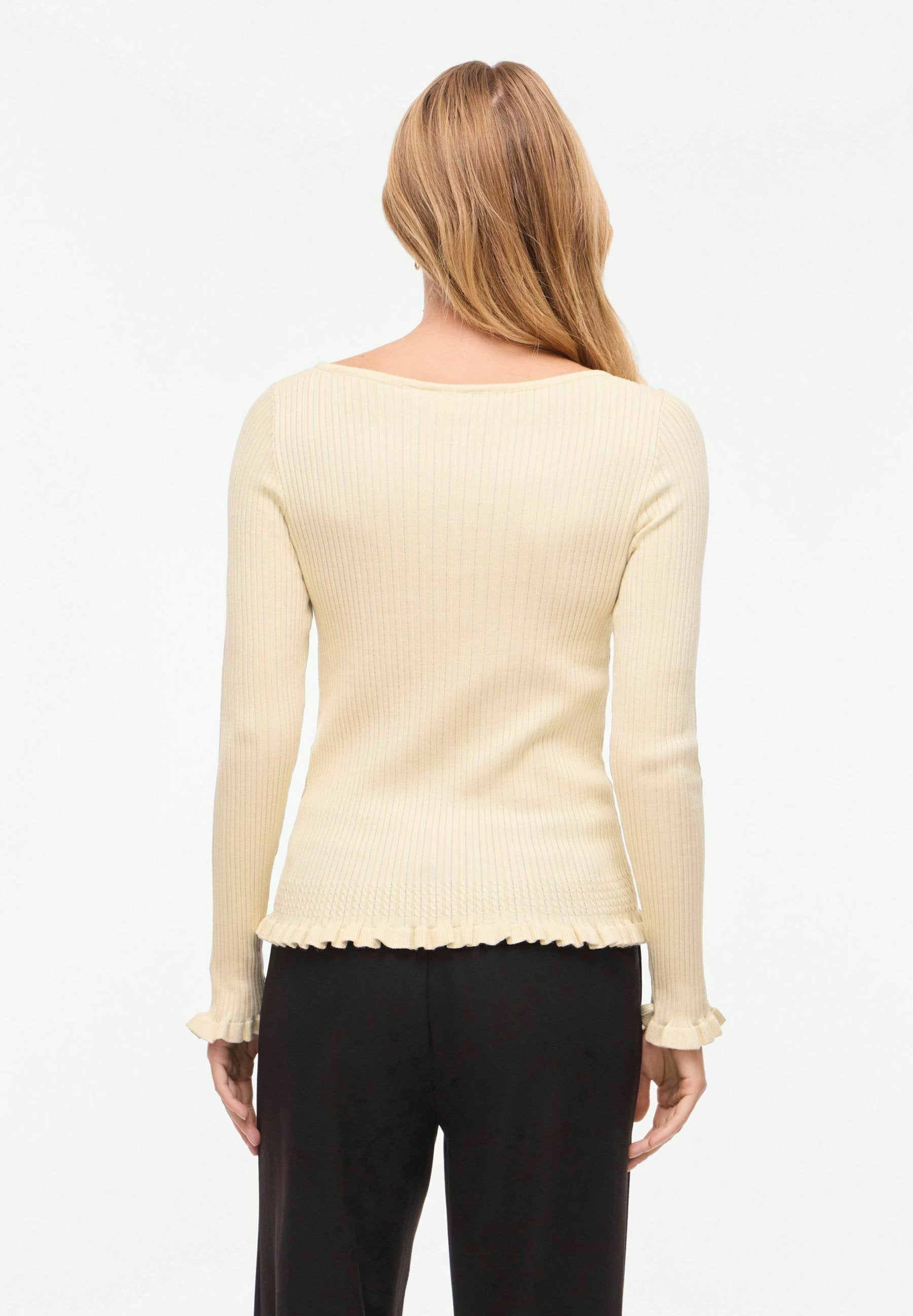 VILA Knitted VIBELIA Boatneck