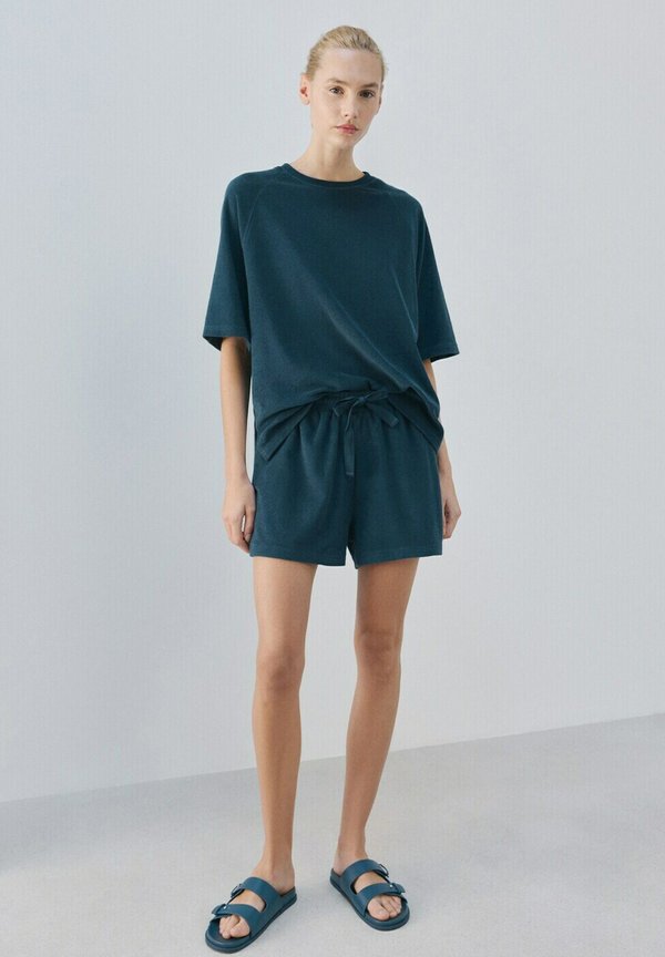 Mango Basic T-shirt - dark blue