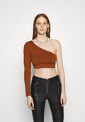 Glamorous CROP ASYMMETRIC ONE SLEEVE 2 PACK