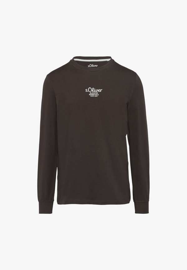 s.Oliver Long sleeved top - dunkelbraun