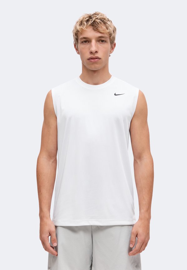 Nike Performance TEE FLEX - Top - white/black