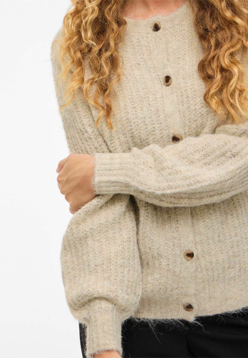 VILA VILAMPE O-NECK L/S KNIT CARDIGAN-NOOS