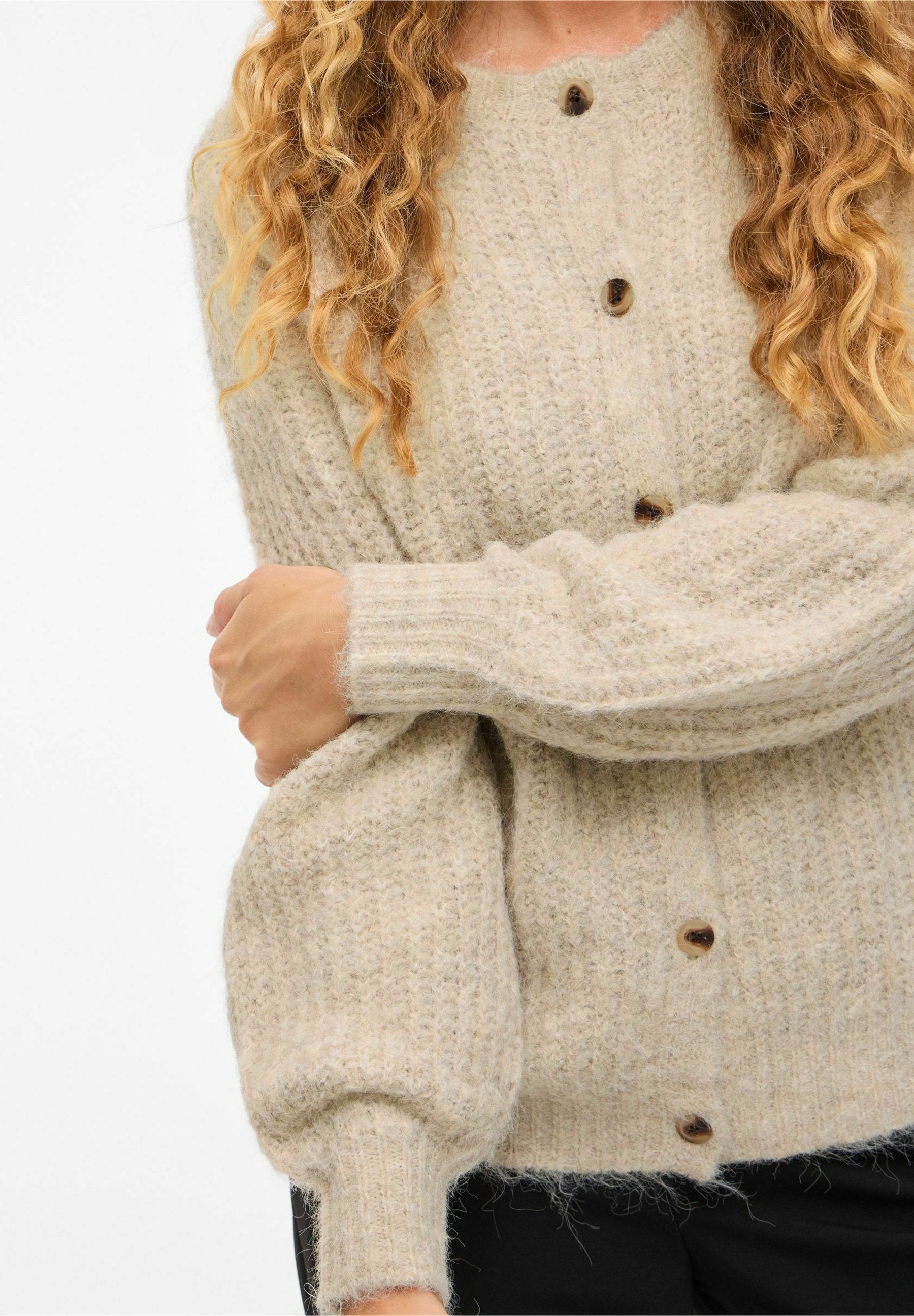 VILA VILAMPE O-NECK L/S KNIT CARDIGAN-NOOS