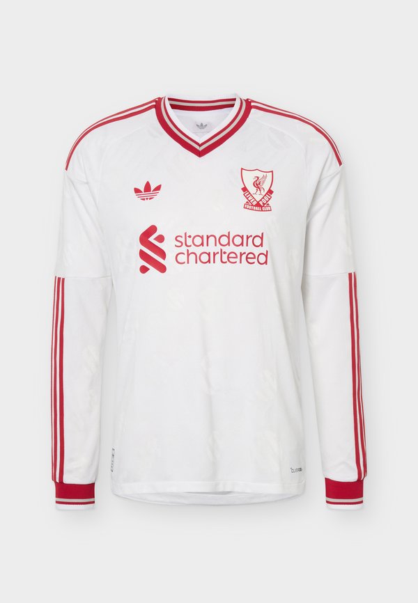 adidas Originals LIVERPOOL FC 26/27 AWAY AUTHENTIC LONGSLEEVE - Club wear - white
