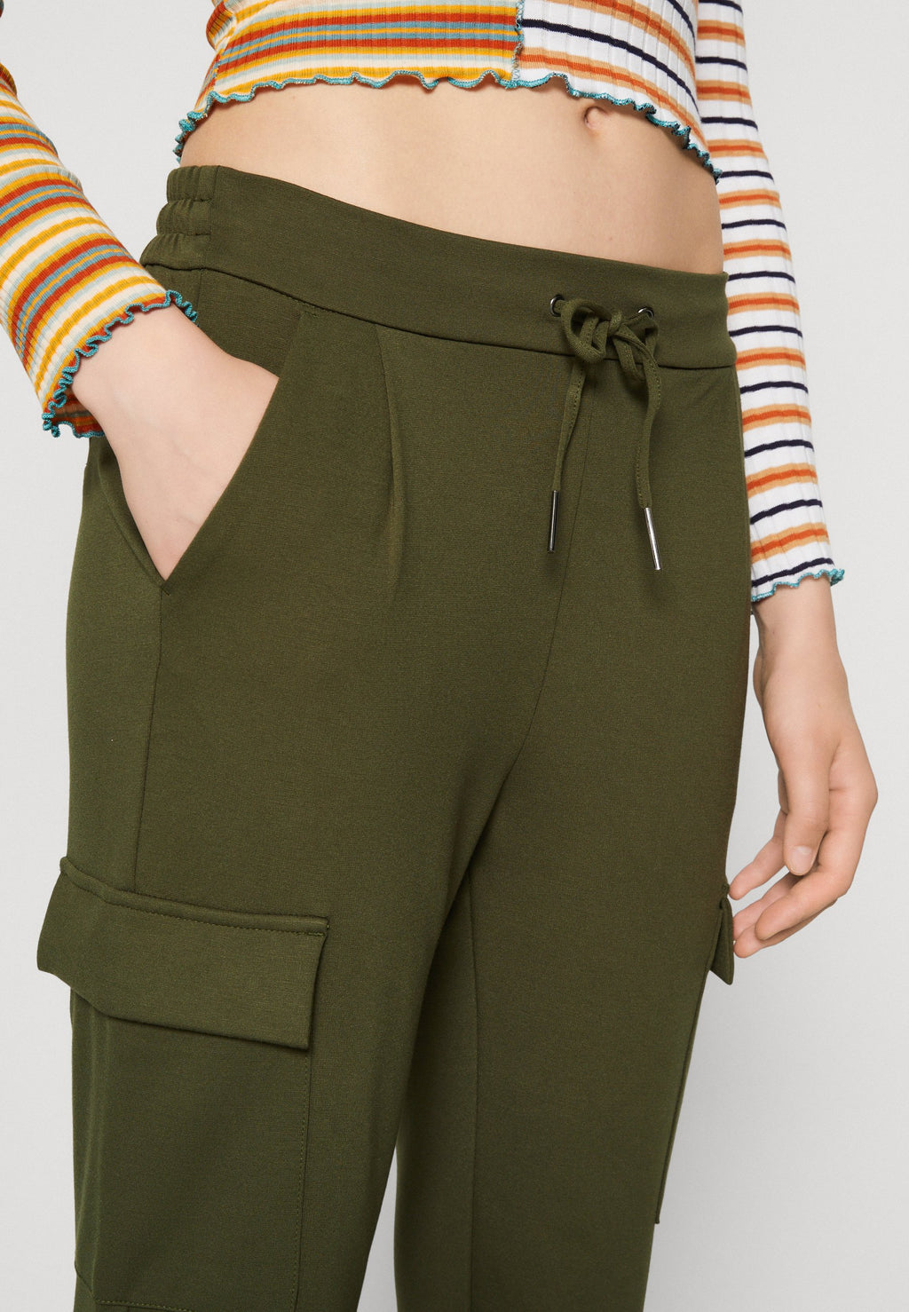 Vero Moda VMEVA ELASTIC DETAIL PANT