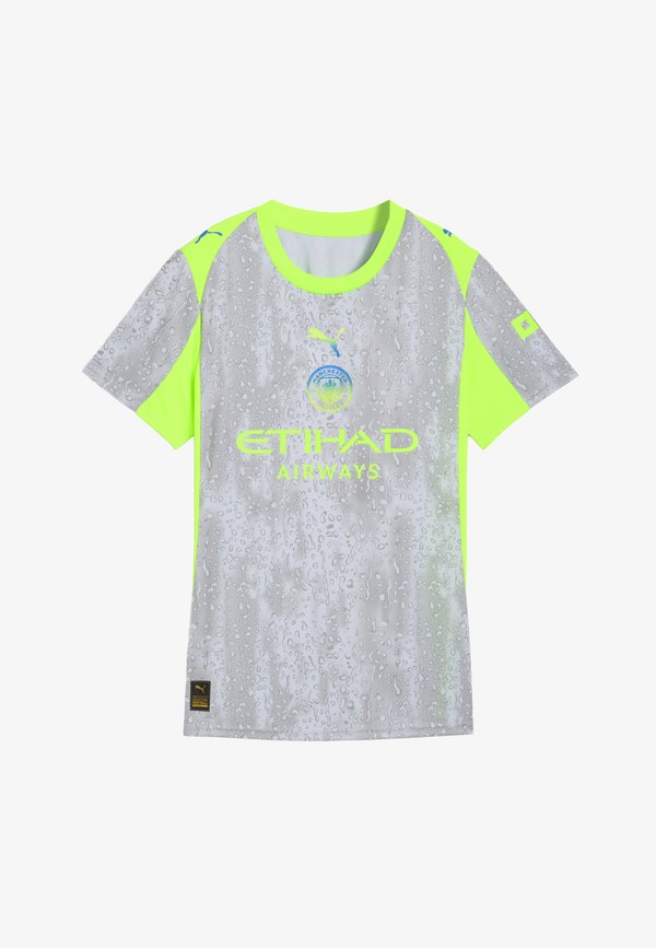 Puma MANCHESTER CITY 25/26 AUSWEICHTRIKOT - Club wear - cool weather/pro green