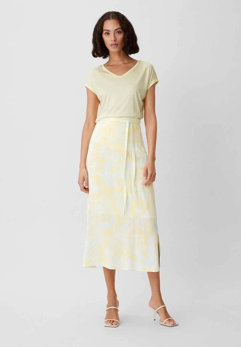 MIDI MIT ALLOVER PRINT Media 4
