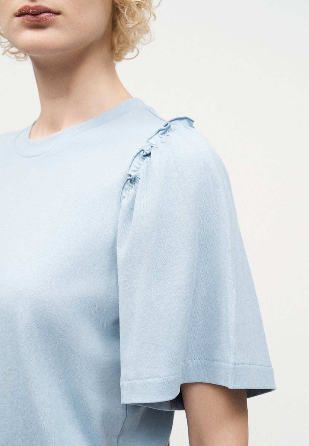 Selected Ruffled cotton