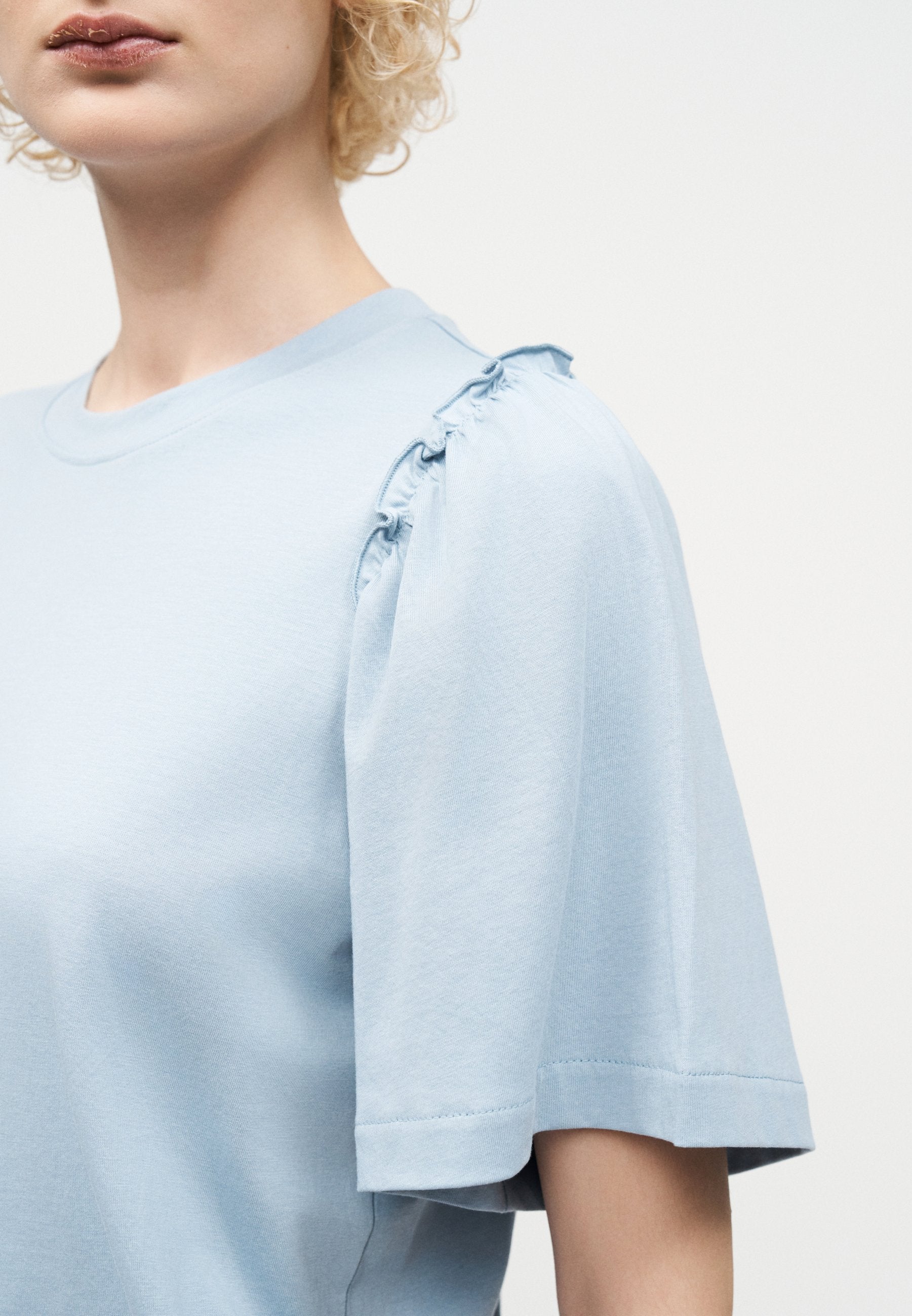 Selected Ruffled cotton