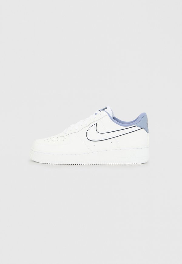 Nike Sportswear W AIR FORCE 1 - Trainers - white/midnight navy/world indigo