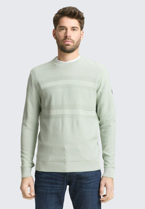 TOM TAILOR Jumper - soft greyish green