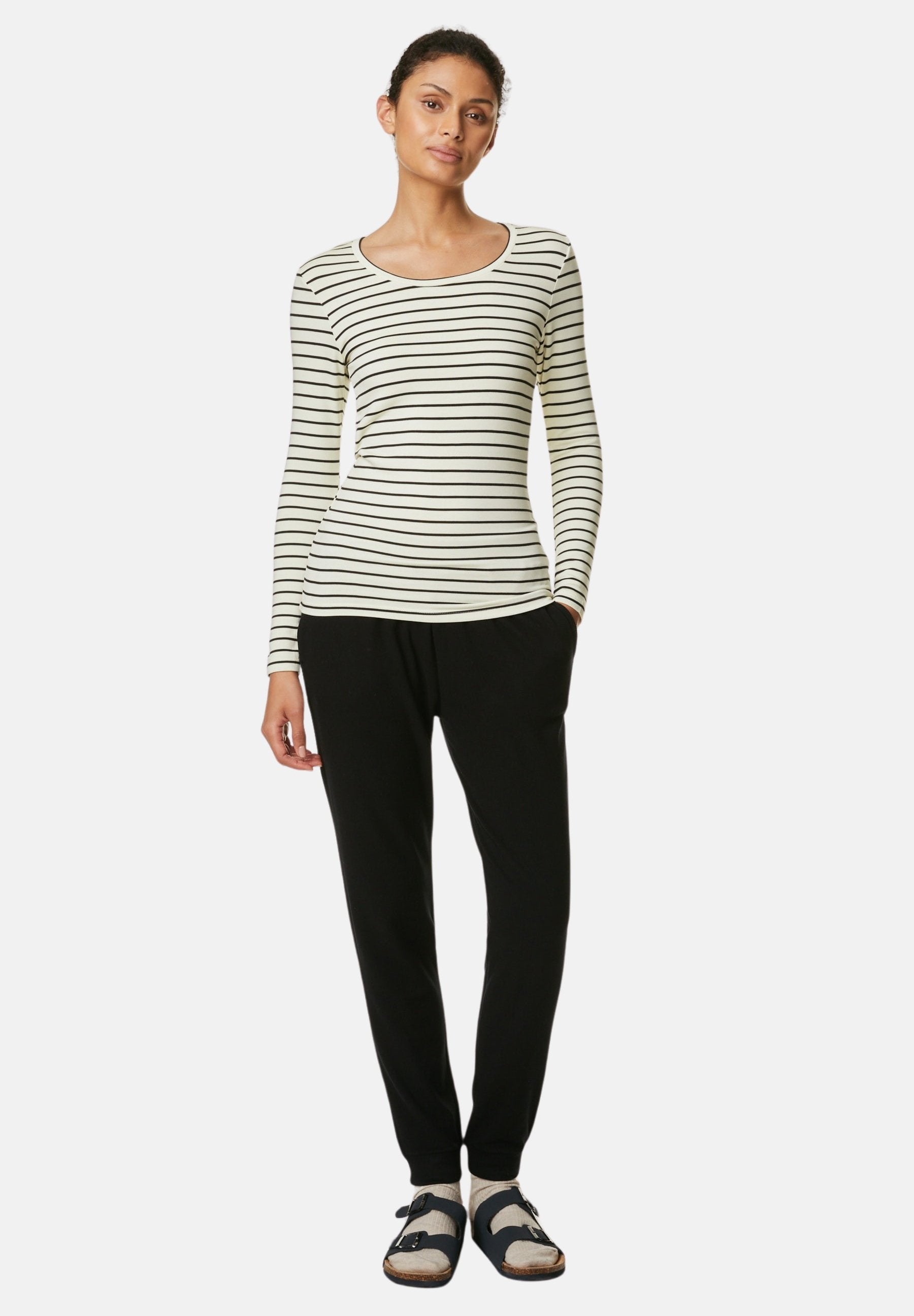 Marks & Spencer THERMAL HEATGEN STRIPE