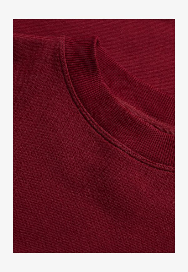 Superdry & Co SUPERDRY ESSENTIAL HERITAGE CREW.. - Sweatshirt - stanton red