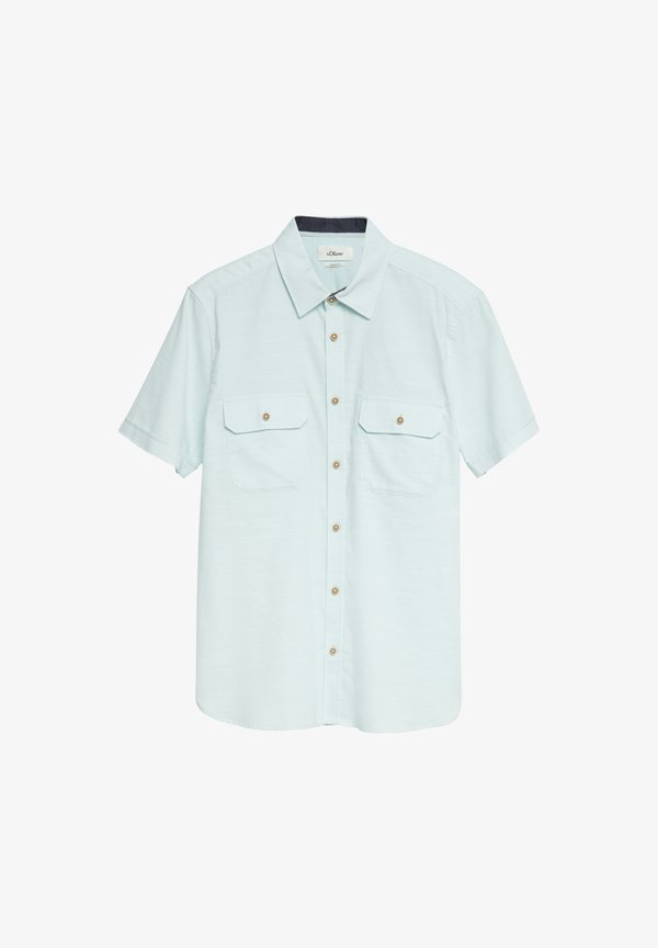 s.Oliver HEMD - Shirt - helles türkis