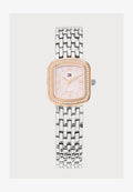 Tommy Hilfiger ABBY - Watch - silver-coloured/light pink