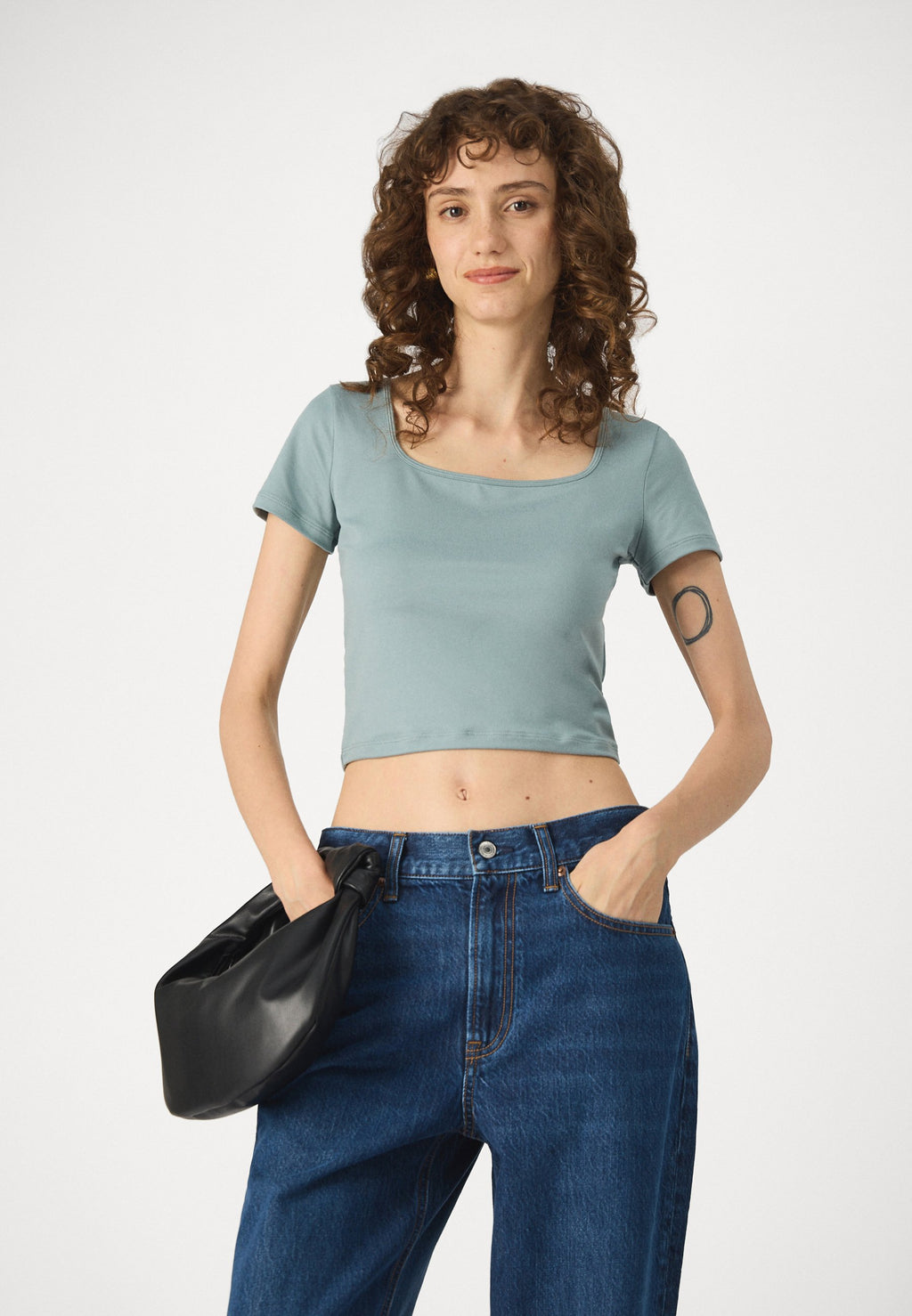 Abercrombie & Fitch High-rise loose jeans