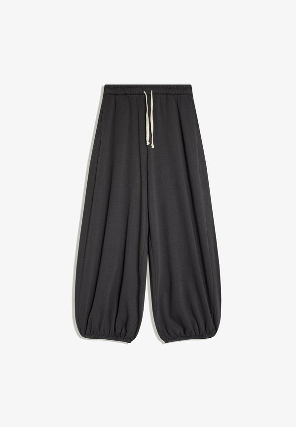 Bershka BALLOON JOGGER - TRACKSUIT BOTTOMS - Tracksuit bottoms - dark grey