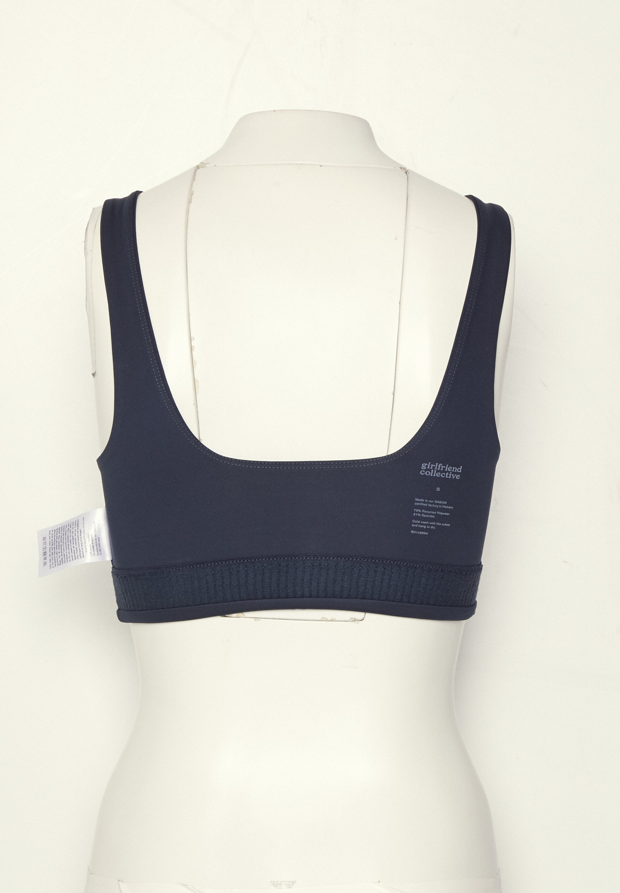 Girlfriend Collective TOMMY SQUARE NECK