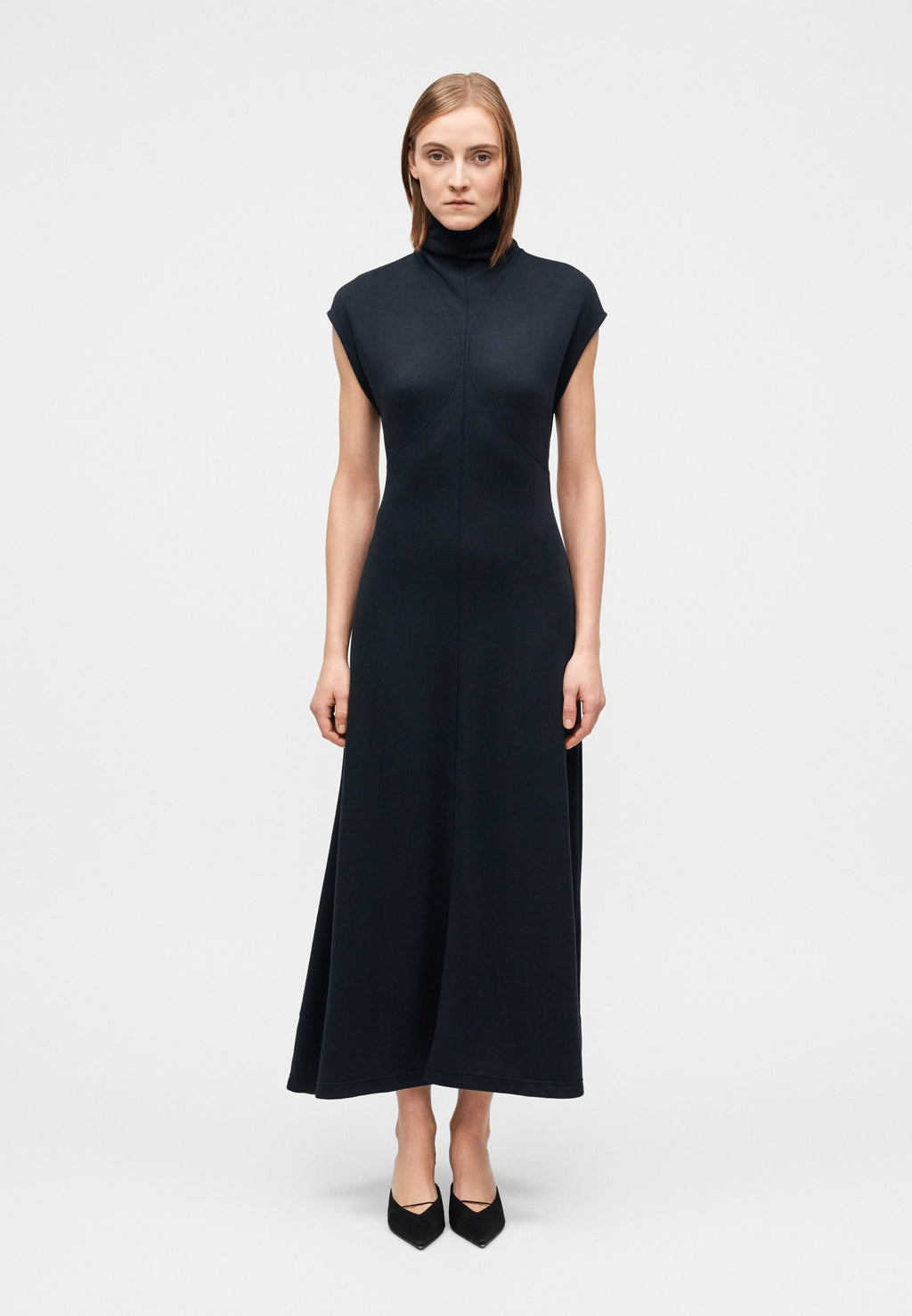 Proenza Schouler White Label BREA DRESS IN BRUSHED
