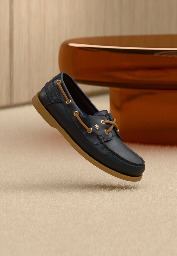 Tommy Hilfiger Boat shoes - space blue