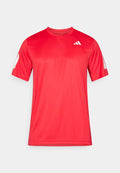 adidas Performance CLUB 3 STRIPES TEE - Sports T-shirt - pure ruby