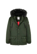 PARKA WITH FUR TRIM HOOD Media 1