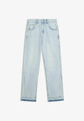 Bershka FLARE - Flared Jeans - light blue