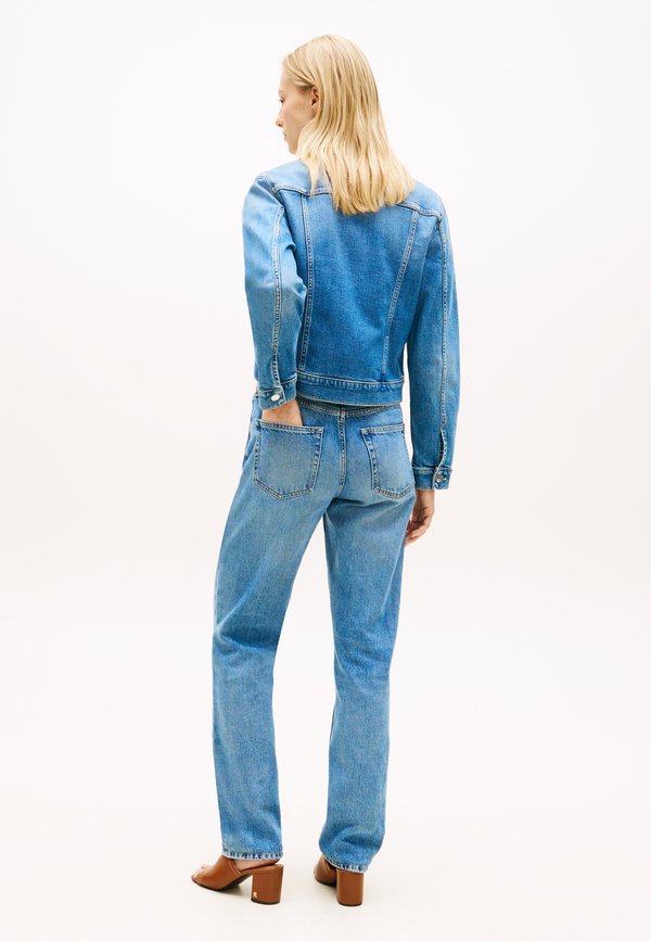Tommy Hilfiger FLAG EMBROIDERY SLIM DENIM JACKET