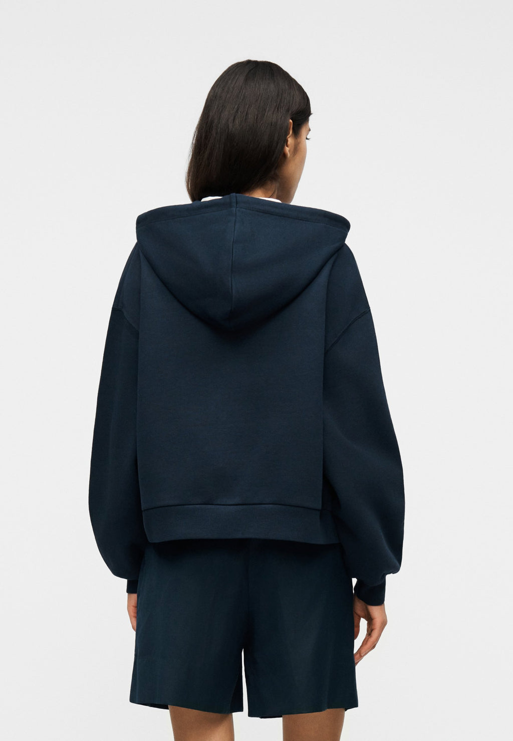 TERRY RELAXED ZIP-THRU HOODY Media 4