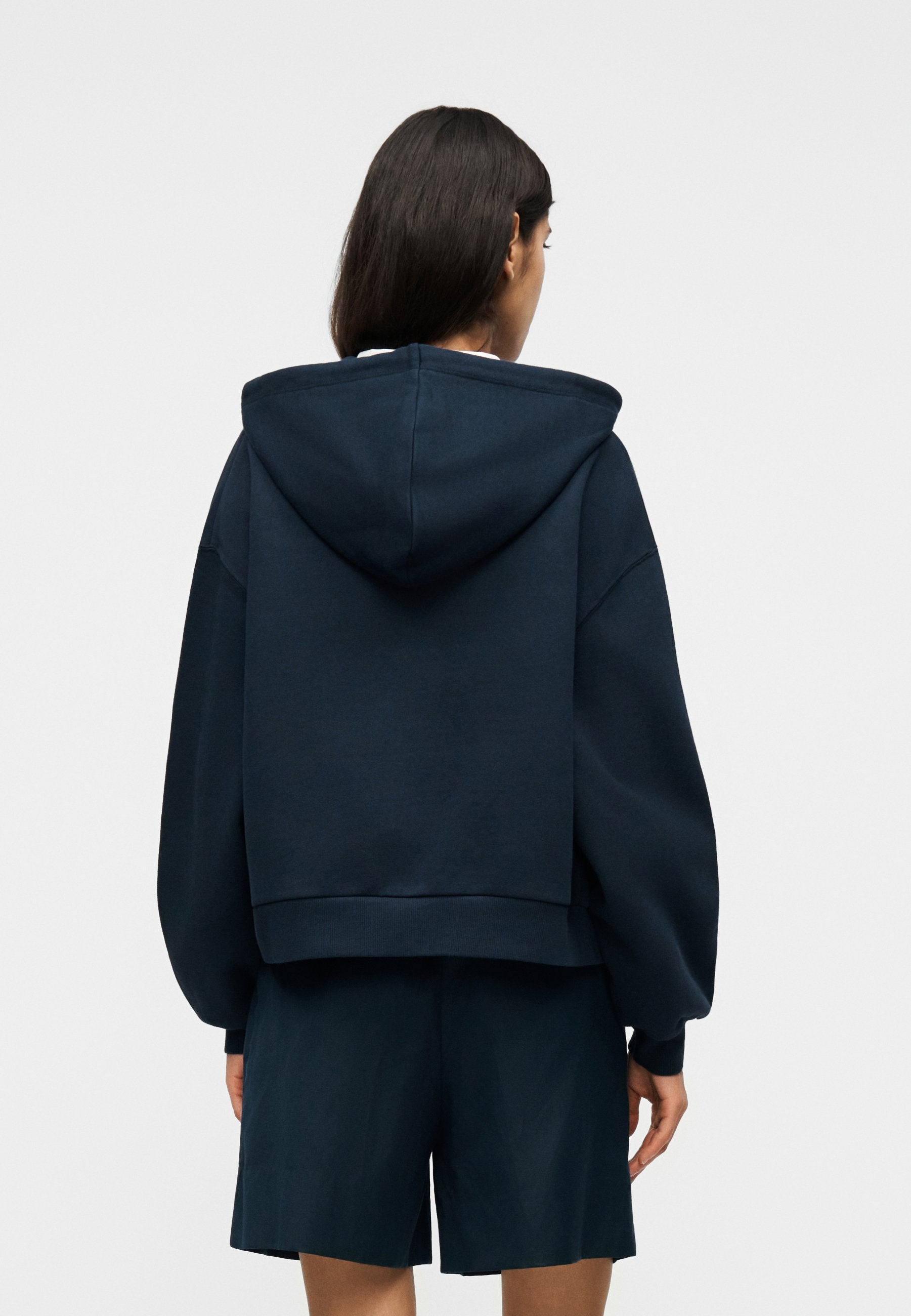 TERRY RELAXED ZIP-THRU HOODY Media 4