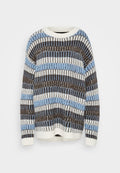 Vero Moda Tall VMTIFFANY O NECK  - Jumper - birch/chocolate torte/allure