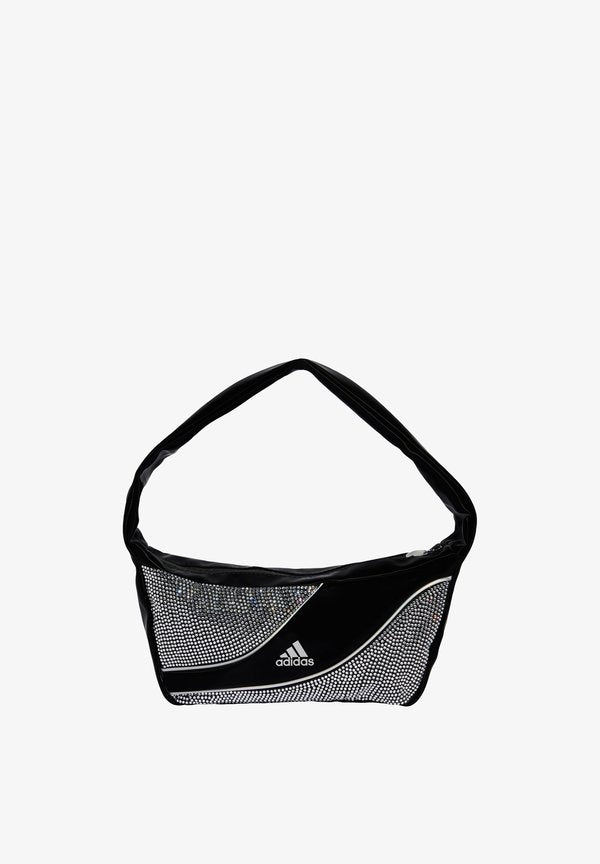 adidas Originals ADIDAS ORIGINALS SHOULDERBAG SMALL RHINESTONES UNISEX - Handbag - black