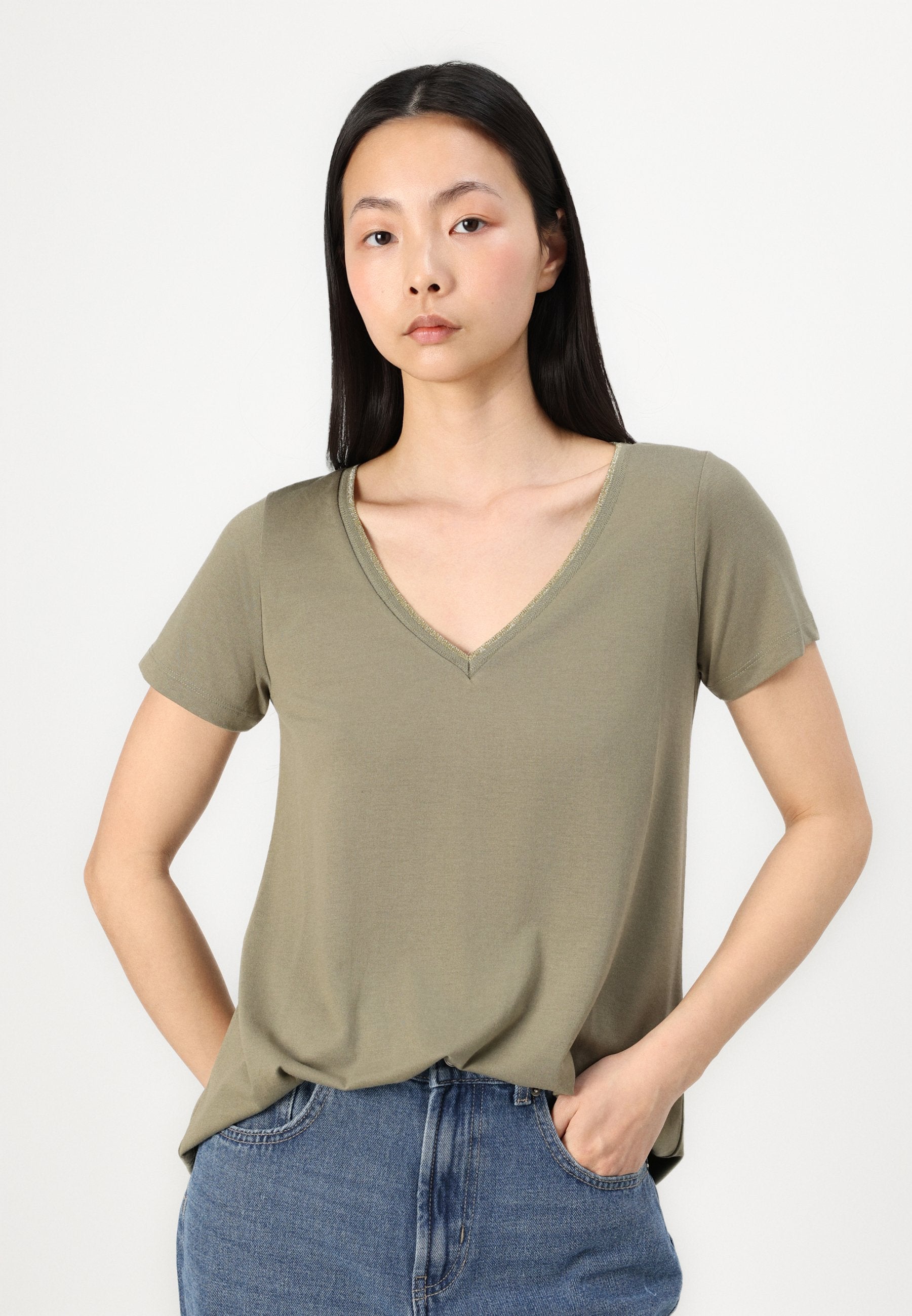 Wide-fit ONLHOPE High waist Wide Leg Fit Media 5