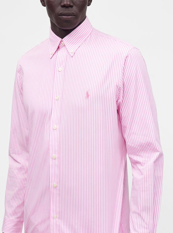 Polo Ralph Lauren CUSTOM FIT STRIPED STRETCH POPLIN SHIRT