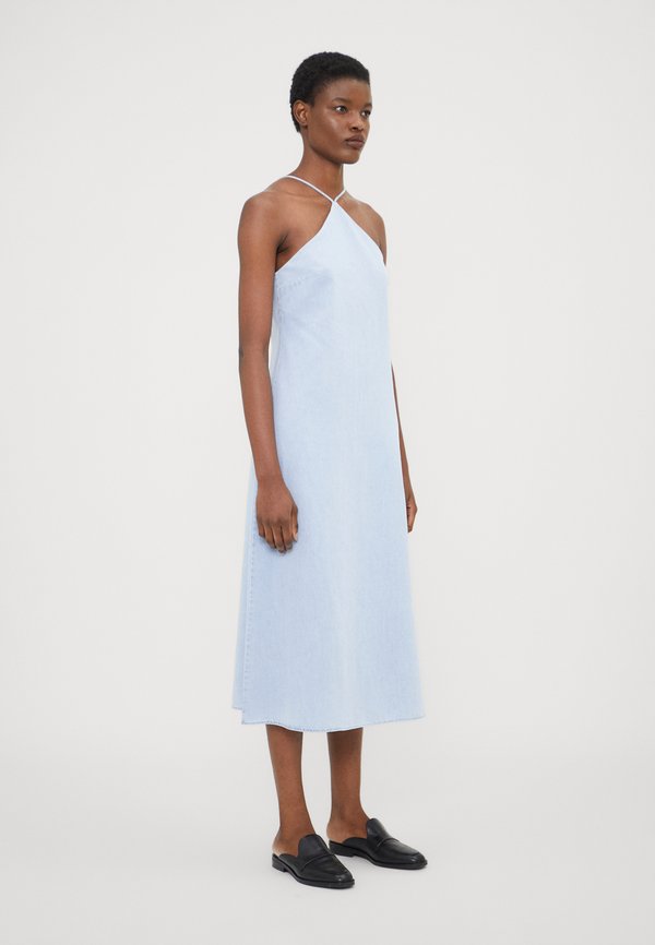 DESIGNERS REMIX EXCLUSIVE CHELSY HALTER DRESS