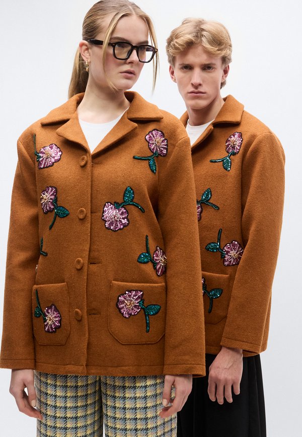 Sister Jane ODETTE FLOWER EMBELLISHED JACKET UNISEX