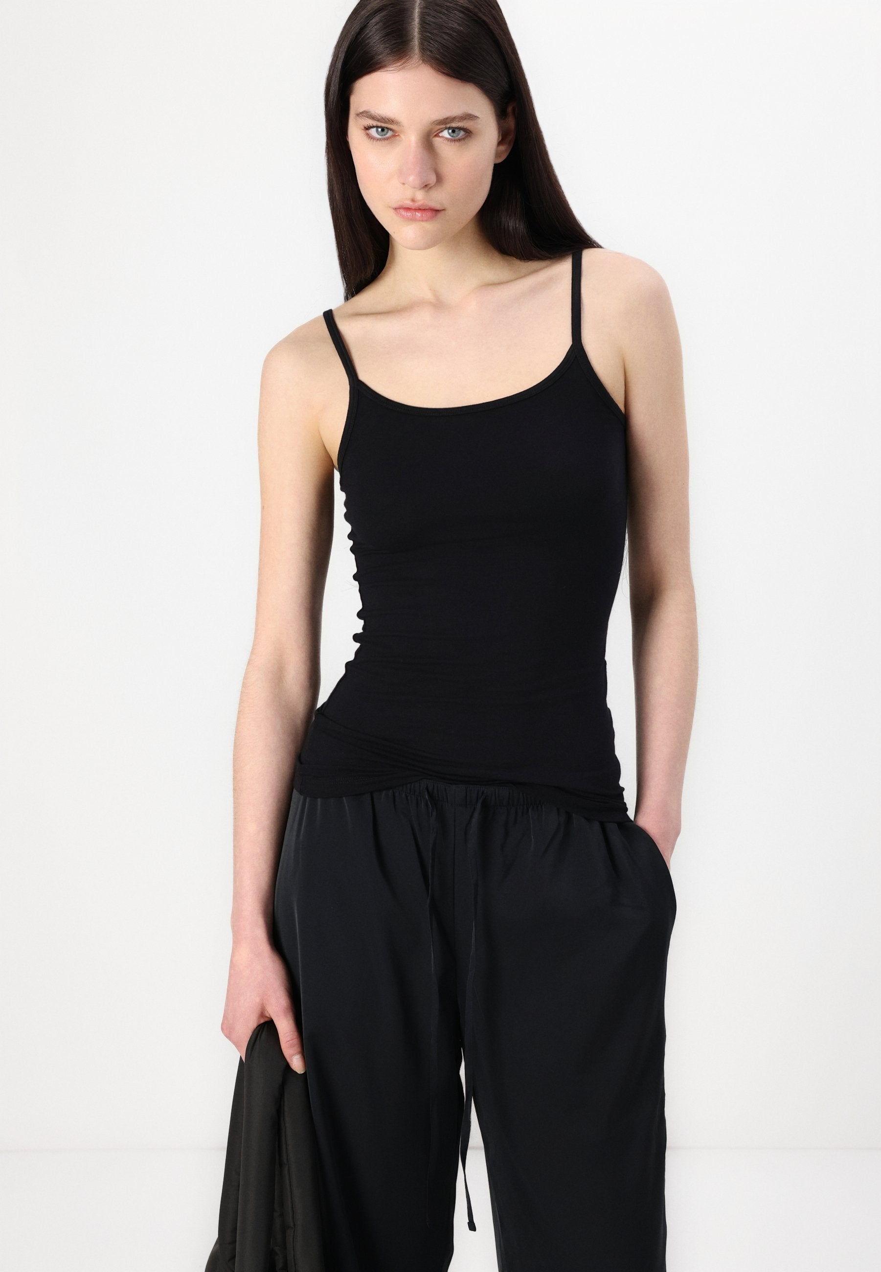 Abercrombie & Fitch Drapey Wide Leg Pull-On Pant