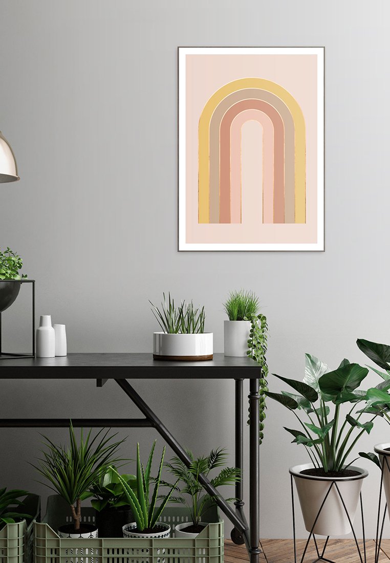 Orange Wallz ARCH PASTELS