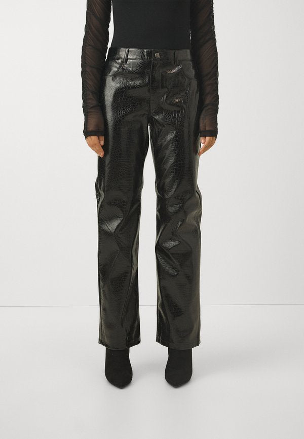 Noisy May Petite NMTROJA NW CROC PU PANTS