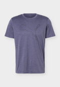 Puma TAD ESSENTIAL - Sports T-shirt - inky depths heather