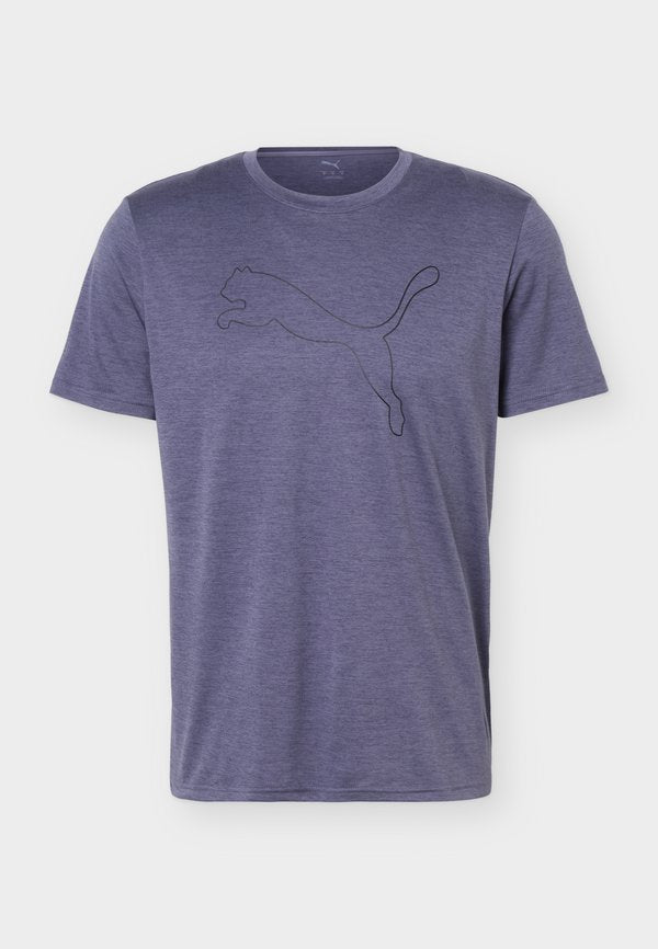 Puma TAD ESSENTIAL - Sports T-shirt - inky depths heather
