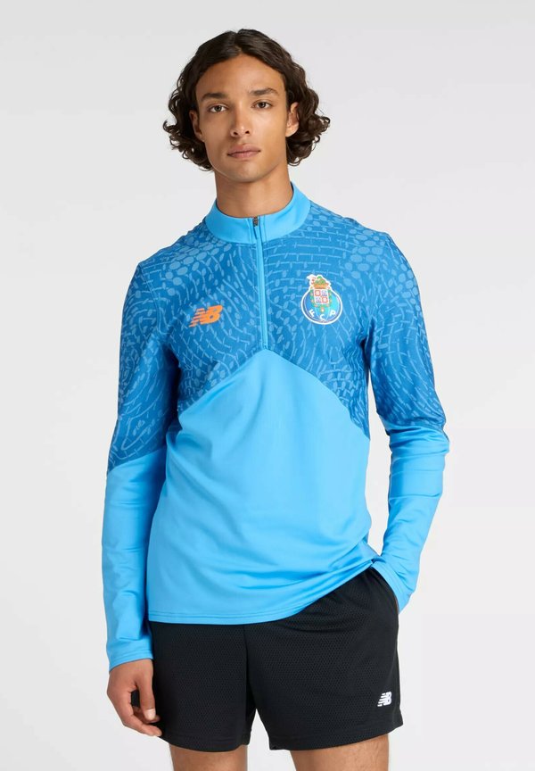 New Balance FC PORTO MIDLAYER - Long sleeved top - azure
