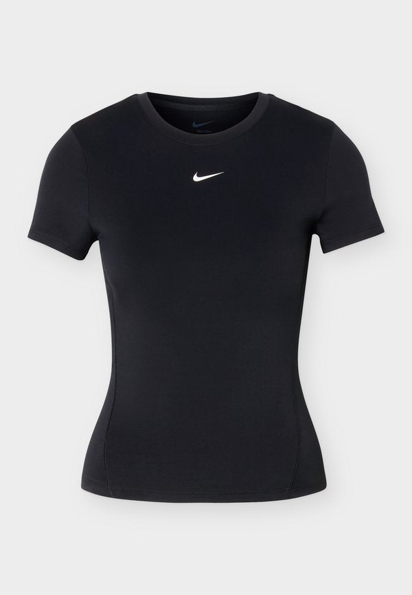 Nike Performance ONE - Sports T-shirt - black/white
