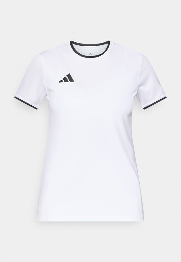 adidas Performance ENTRADA26 - Sports T-shirt - white/black